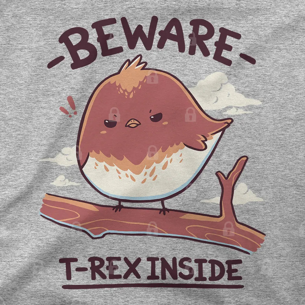 T-Rex Inside T-Shirt - Limitee Apparel