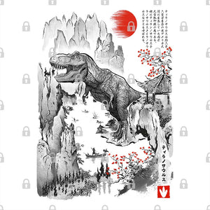 T-Rex in Japan Graphic Tee