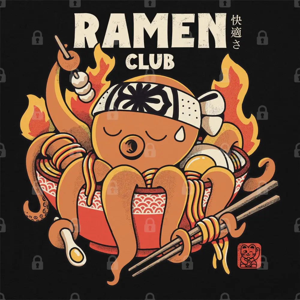 Tako Ramen Club T-Shirt - Limitee Apparel