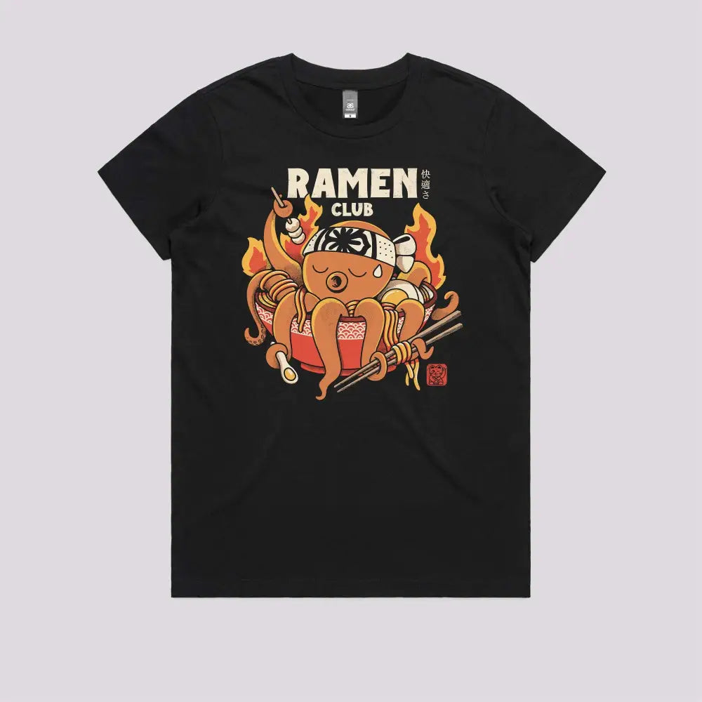 Tako Ramen Club T-Shirt - Limitee Apparel
