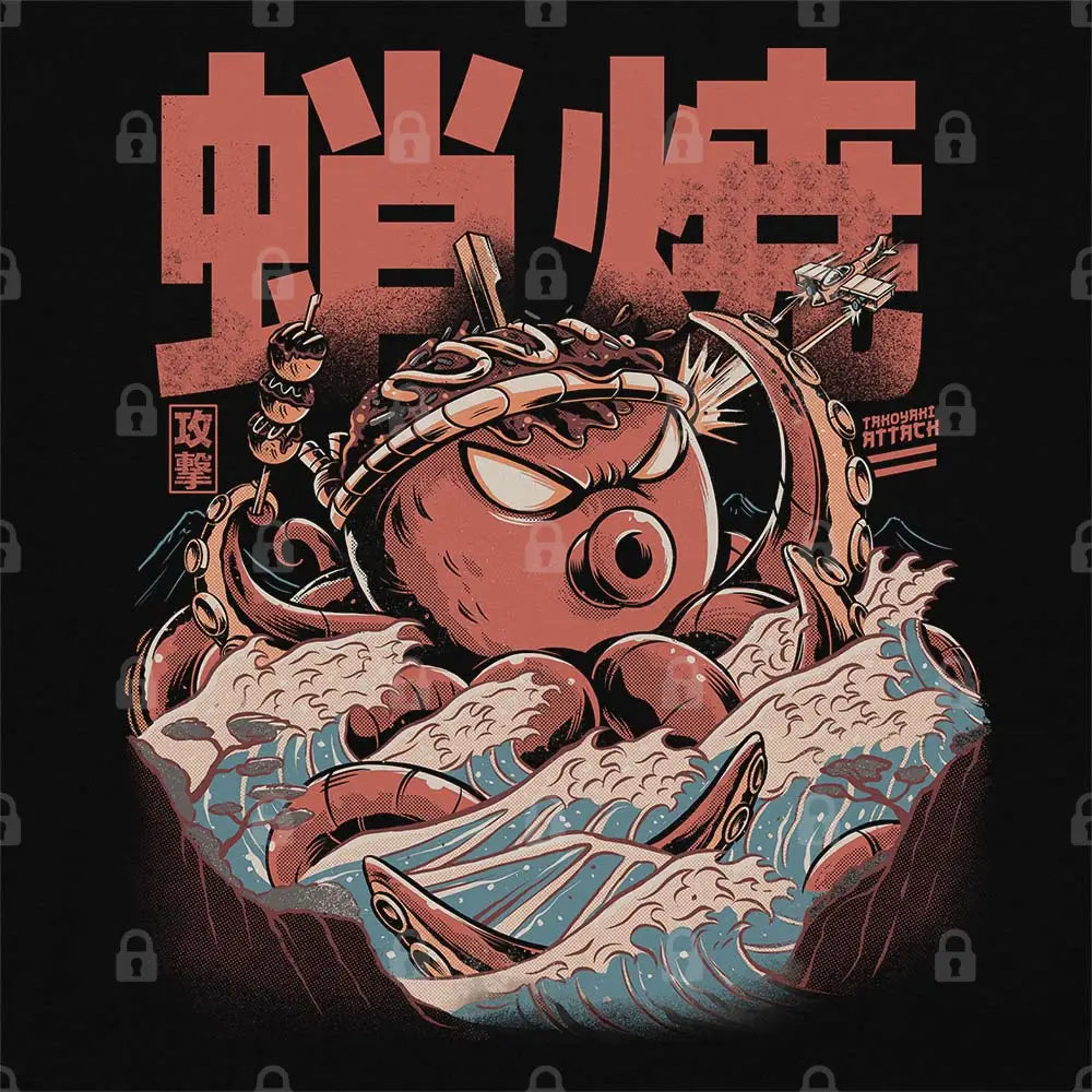 Takoyaki Attack T-Shirt Adult Tee