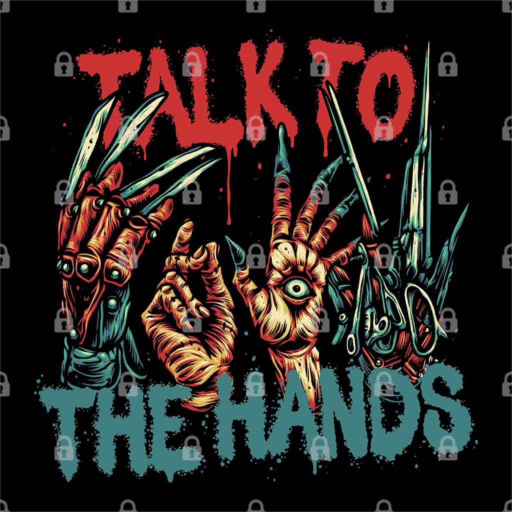 Talk To The Hands Graphic Tee