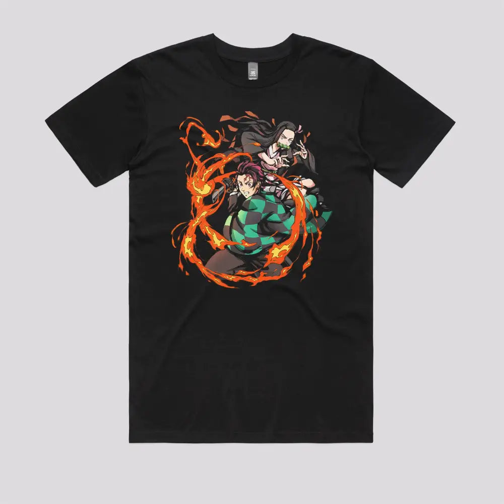Tanjiro and Nezuko T-Shirt | Anime T-Shirts