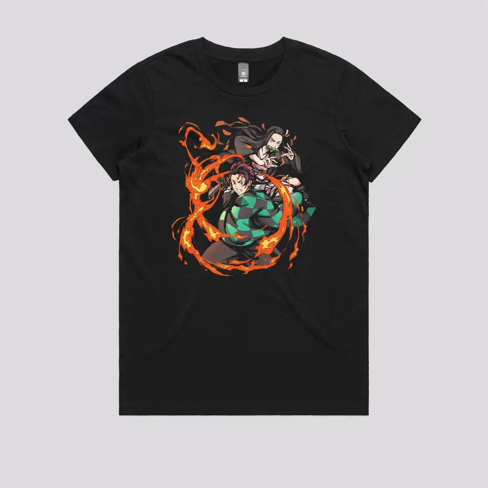Tanjiro and Nezuko T-Shirt | Anime T-Shirts