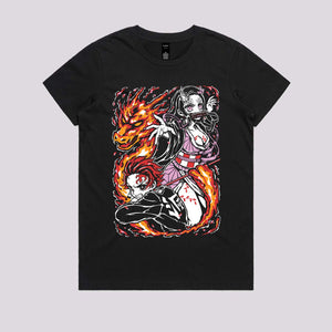 Tanjiro and Nezuko Graphic Tee