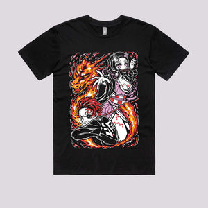 Tanjiro and Nezuko Graphic Tee