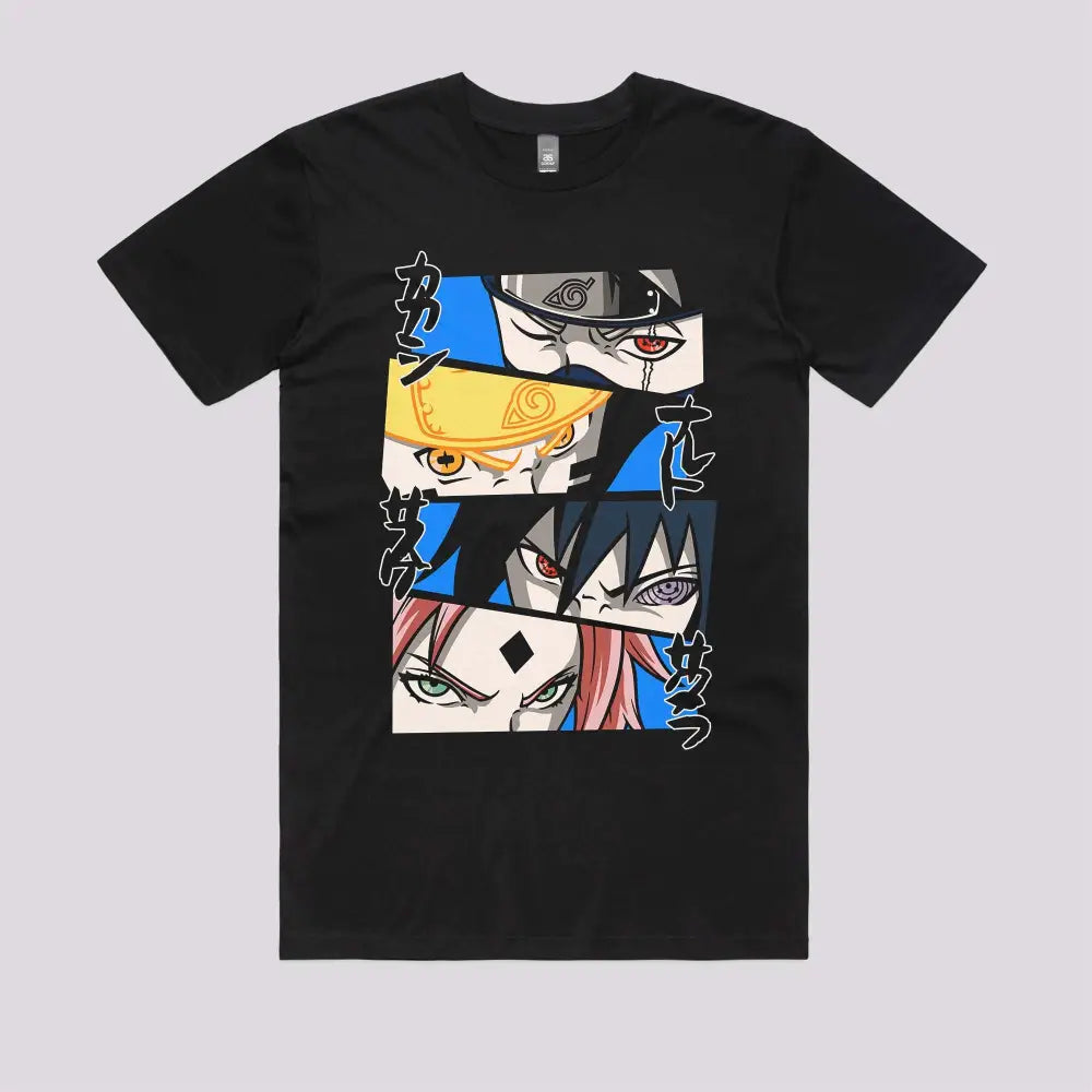Team 7 Rises T-Shirt | Anime T-Shirts