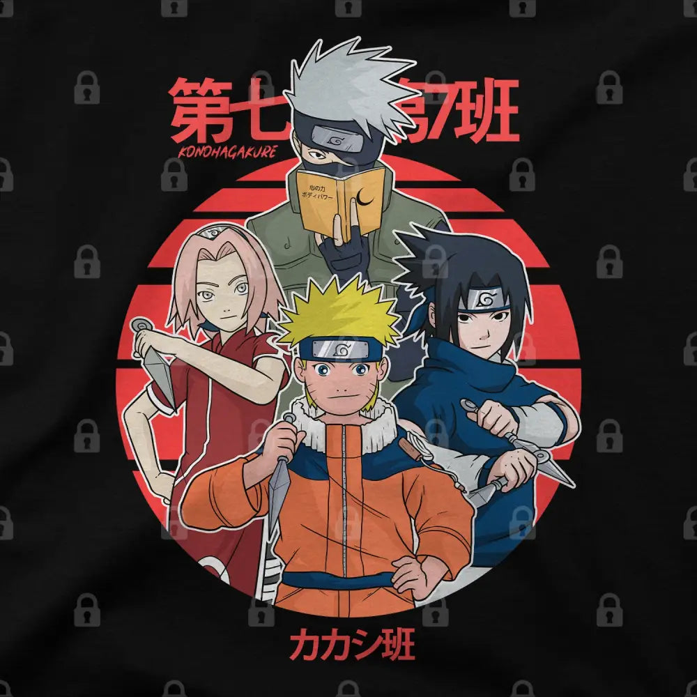 Team 7 T-Shirt | Anime T-Shirts