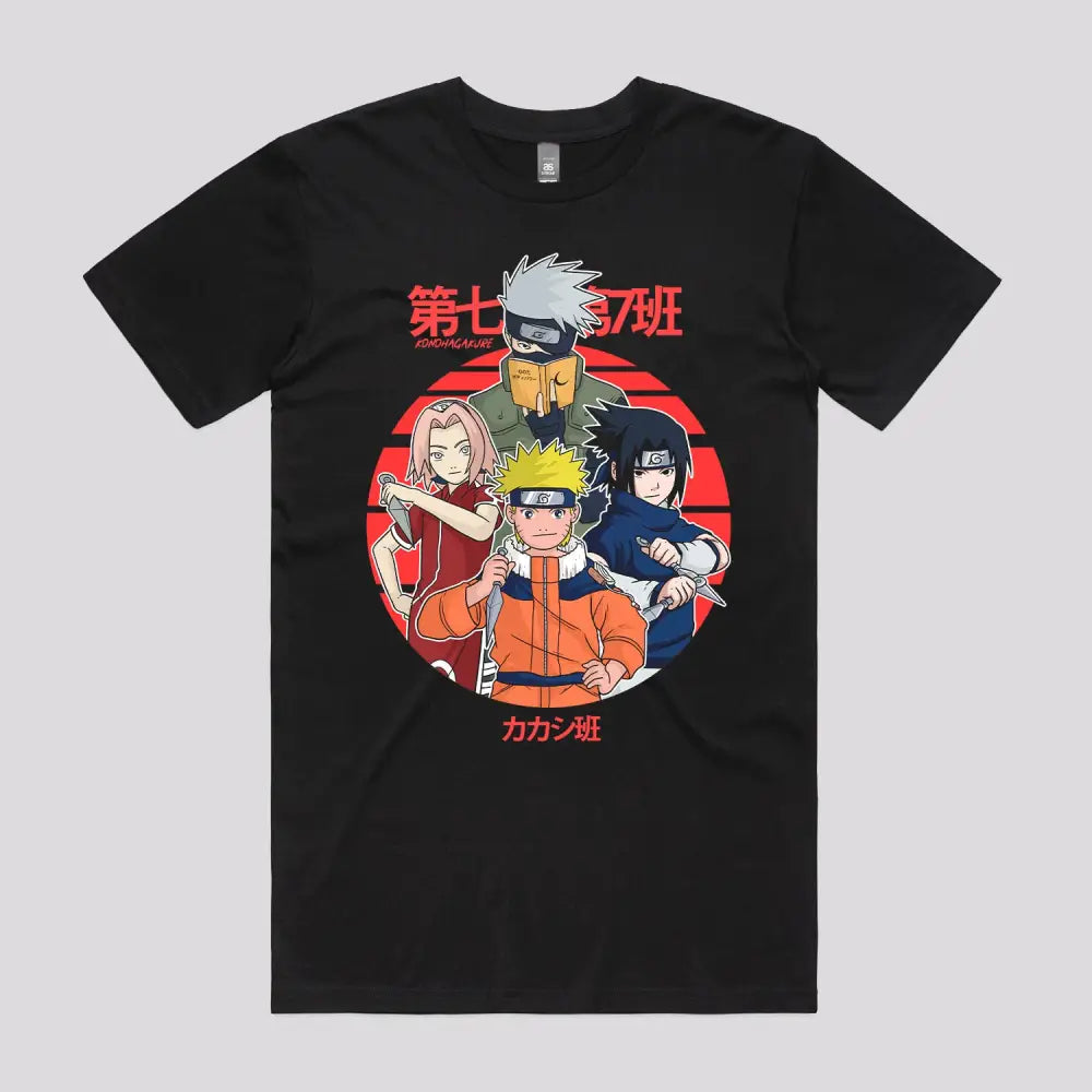 Team 7 T-Shirt | Anime T-Shirts