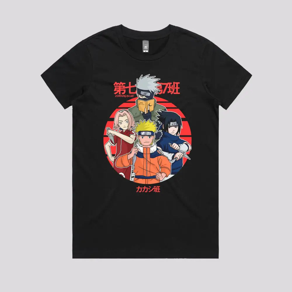 Team 7 T-Shirt | Anime T-Shirts