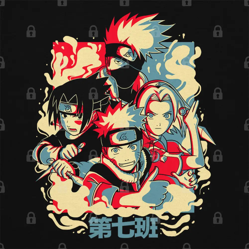 Team Seven T-Shirt | Anime T-Shirts