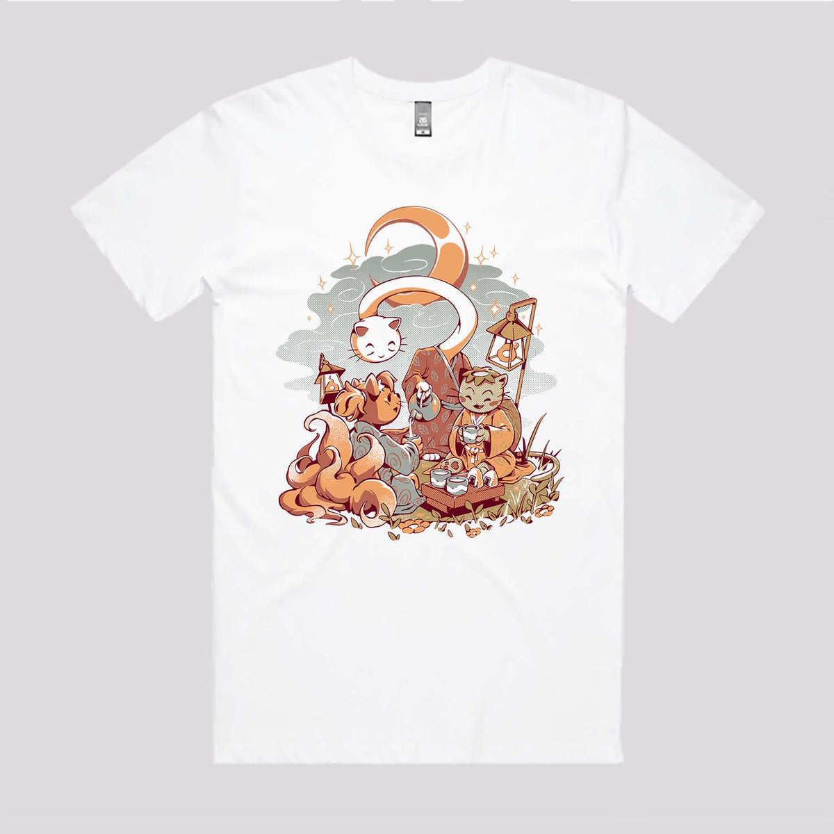 Night Tea T-Shirt | Japanese Art T-Shirt