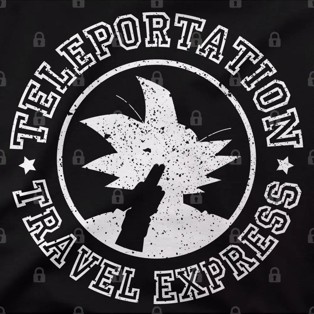 Teleportation Travel Express T-Shirt | Anime T-Shirts