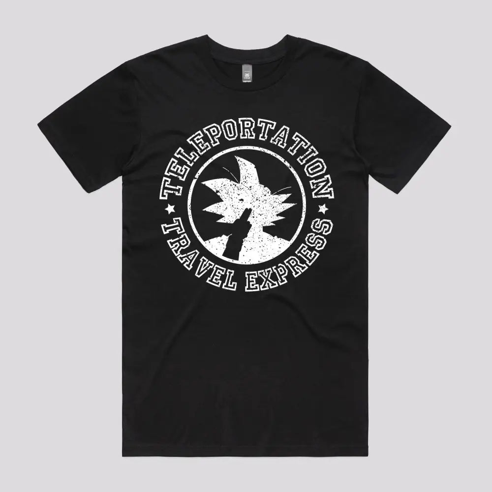 Teleportation Travel Express T-Shirt | Anime T-Shirts