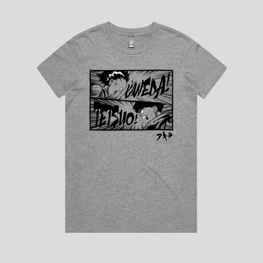 Tetsuo vs Kaneda T-Shirt | Anime T-Shirts