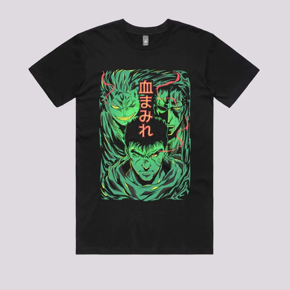 The Badass Swordsmen T-Shirt | Anime T-Shirts