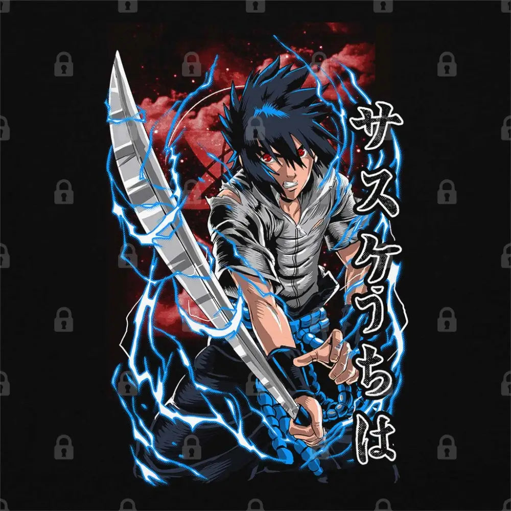 The Blade of Sasuke T-Shirt | Anime T-Shirts