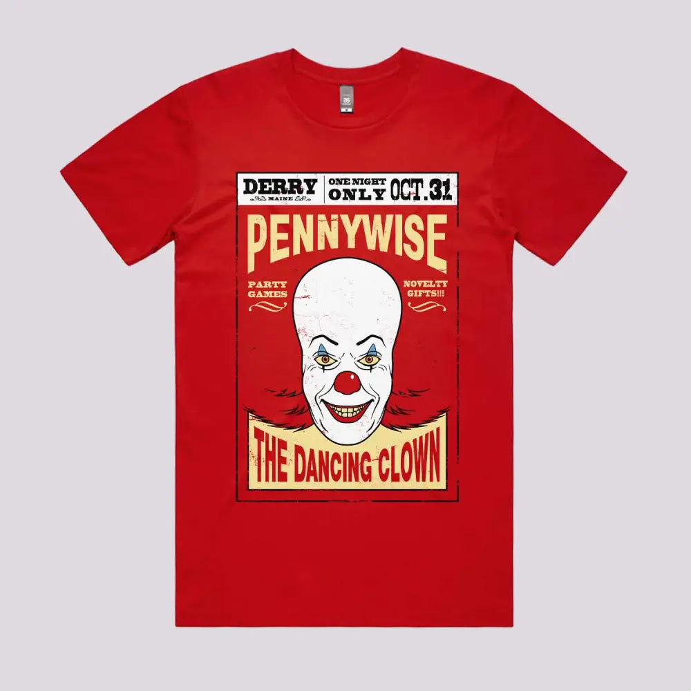 The Dancing Clown T-Shirt Adult Tee