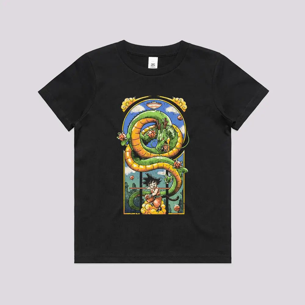 The Dragon Boy Kids T-Shirt | Anime T-Shirts