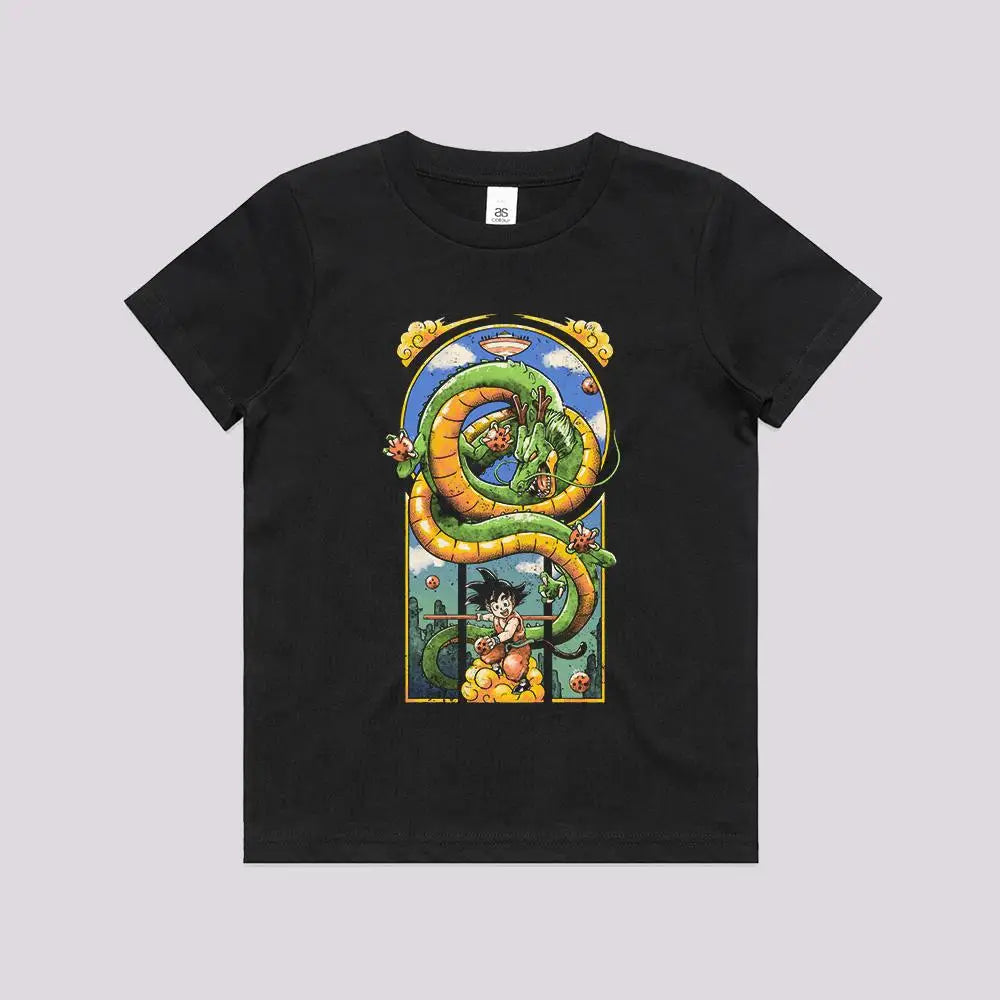 The Dragon Boy Kids T-Shirt | Anime T-Shirts