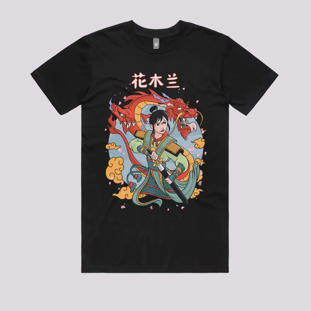 The Girl with The Dragon T-Shirt | Pop Culture T-Shirts