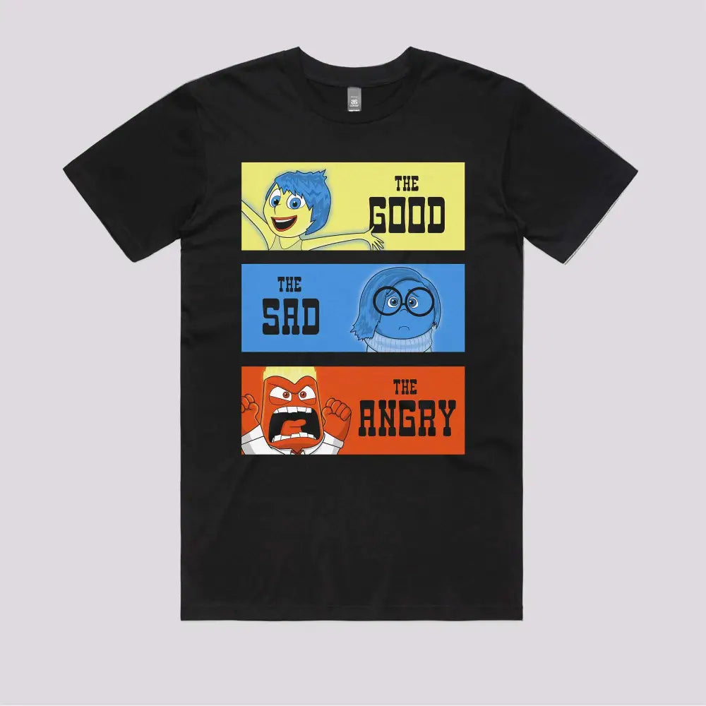 The Good, The Sad and The Angry T-Shirt - Limitee Apparel