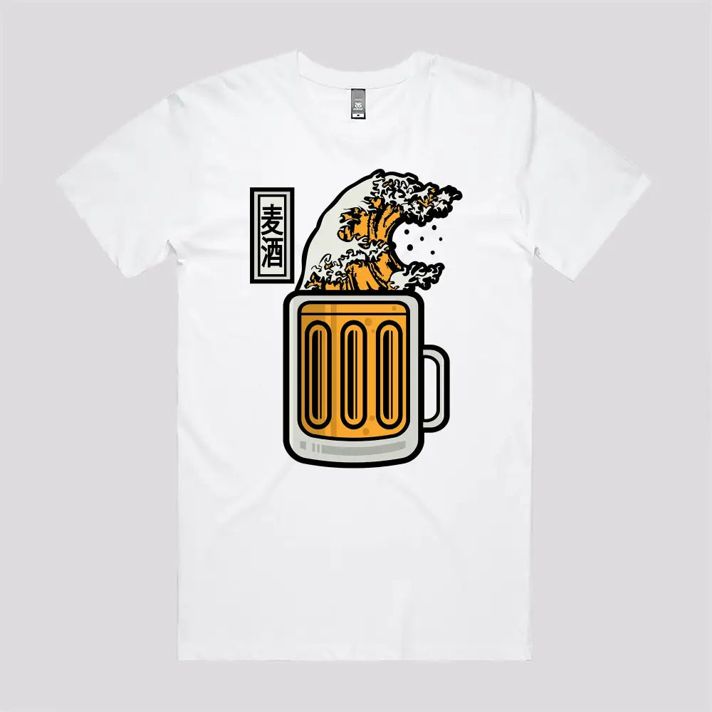 The Great Beer Wave T-Shirt - Limitee Apparel