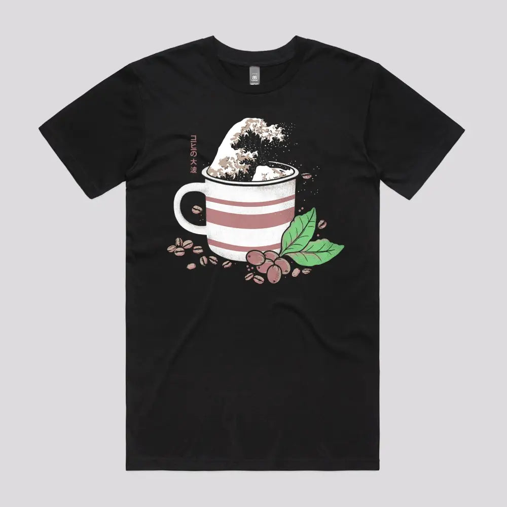 The Great Wave of Coffee - Limitee Apparel