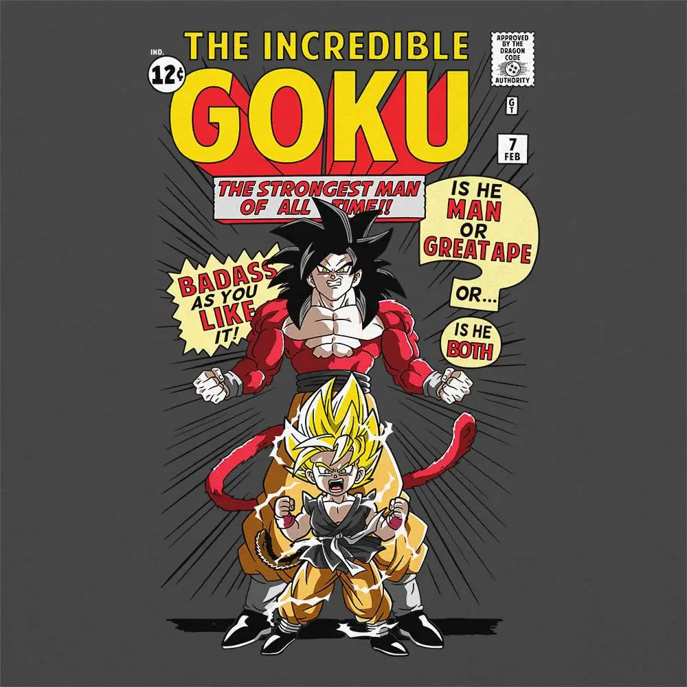 The Incredible Saiyan T-Shirt | Anime T-Shirts