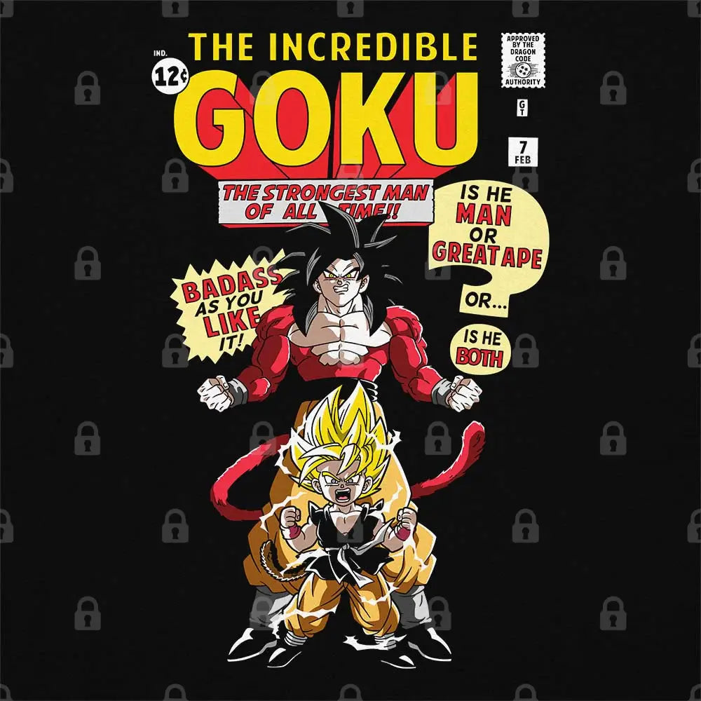 The Incredible Saiyan T-Shirt | Anime T-Shirts