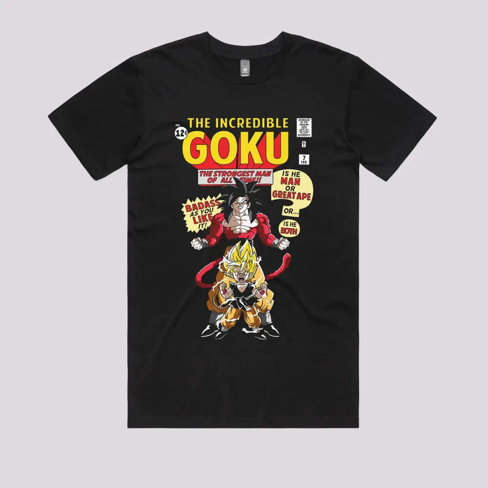 The Incredible Saiyan T-Shirt | Anime T-Shirts