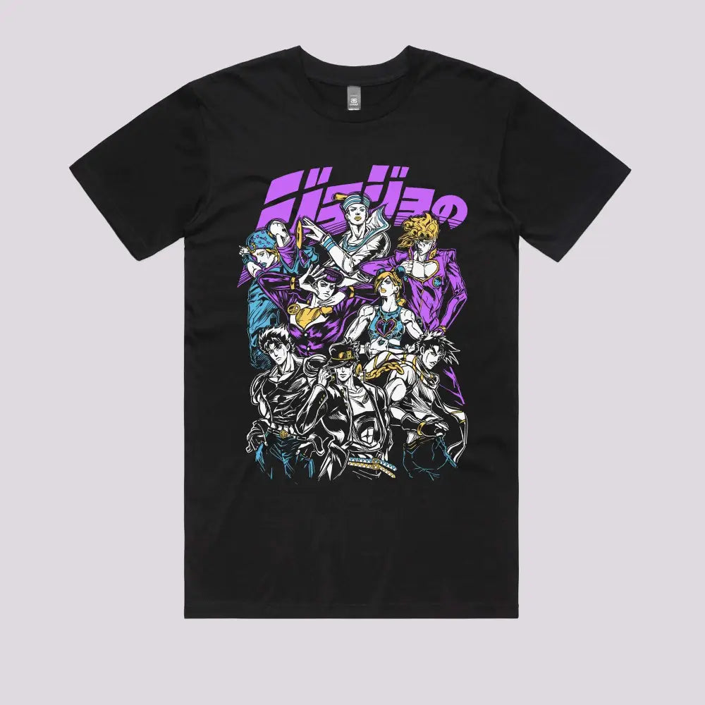 The Joestar Family T-Shirt | Anime T-Shirts