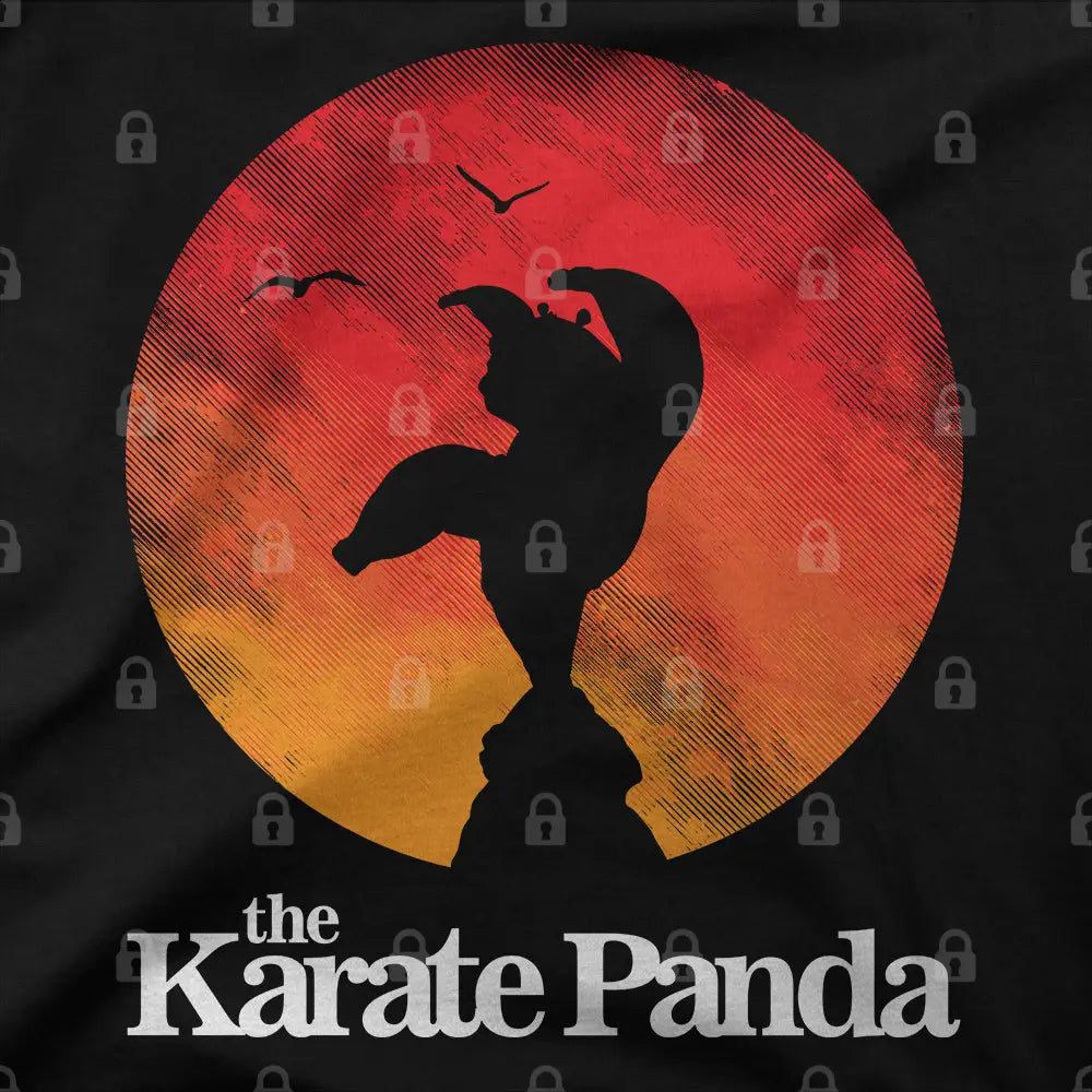 The Karate Panda T-Shirt | Pop Culture T-Shirts