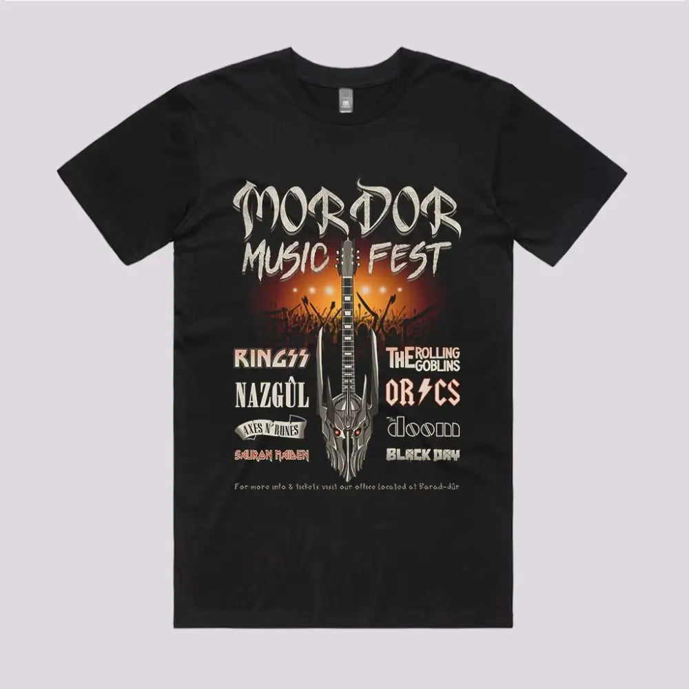 The Land of Shadows Music Fest T-Shirt | Pop Culture T-Shirts