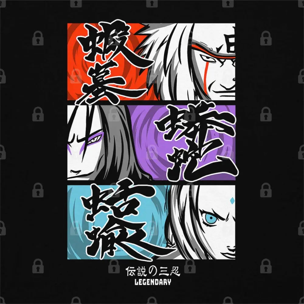 The Legendary Sannin T-Shirt | Anime T-Shirts