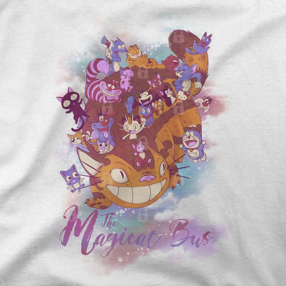 The Magicat Bus T-Shirt | Anime T-Shirts