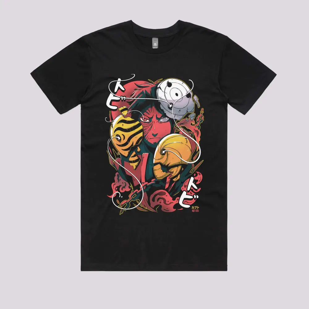 The Masked Uchiha T-Shirt | Anime T-Shirts