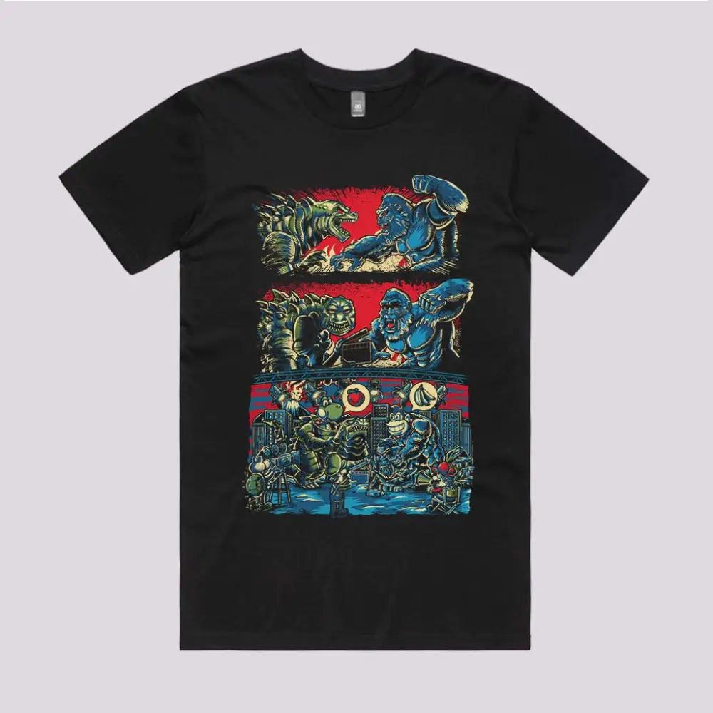 The Mushroom Kingdom Parody T-Shirt Adult Tee