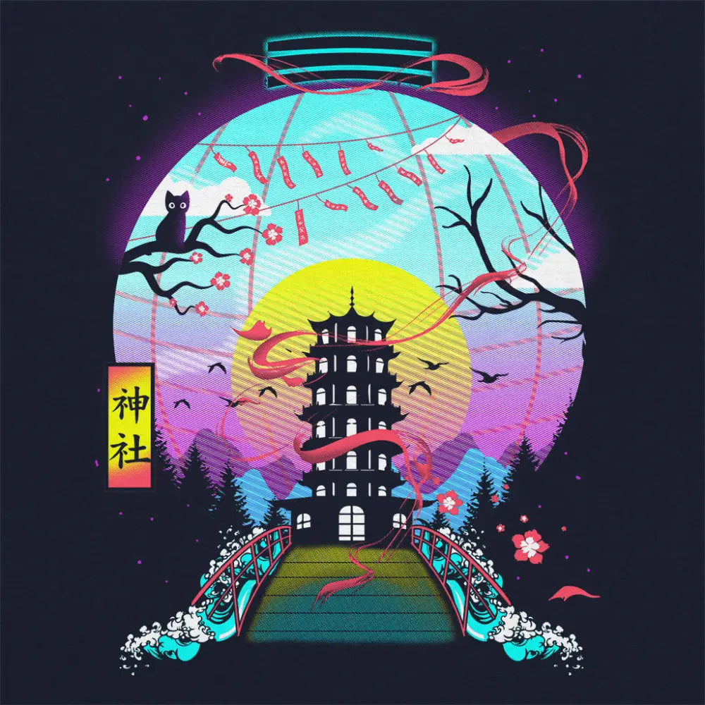 The Shrine Lantern T-Shirt | Anime T-Shirts