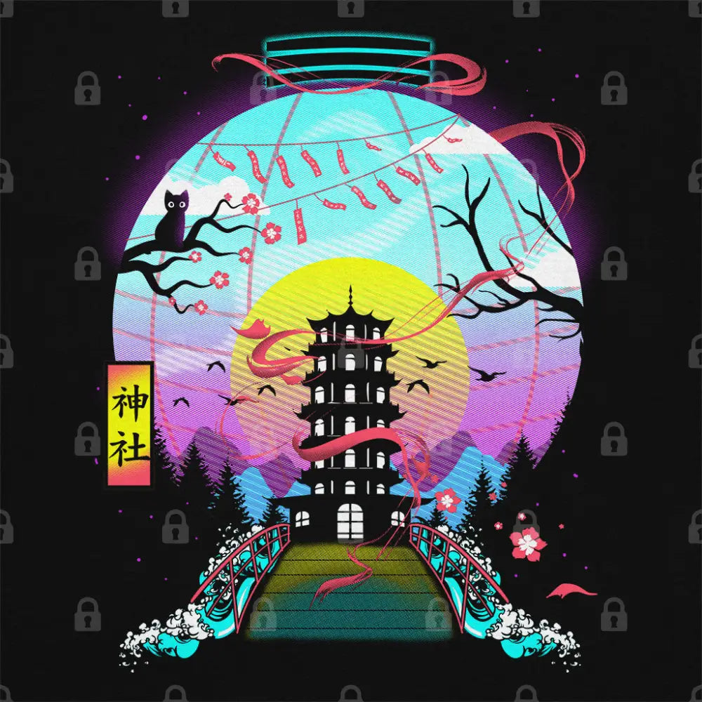 The Shrine Lantern T-Shirt | Anime T-Shirts
