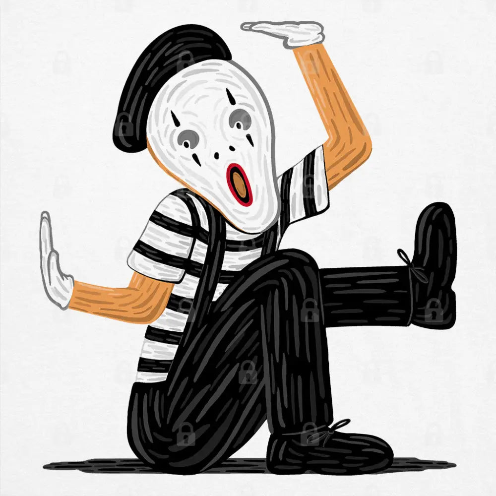 The Silent Scream T-Shirt - Limitee Apparel