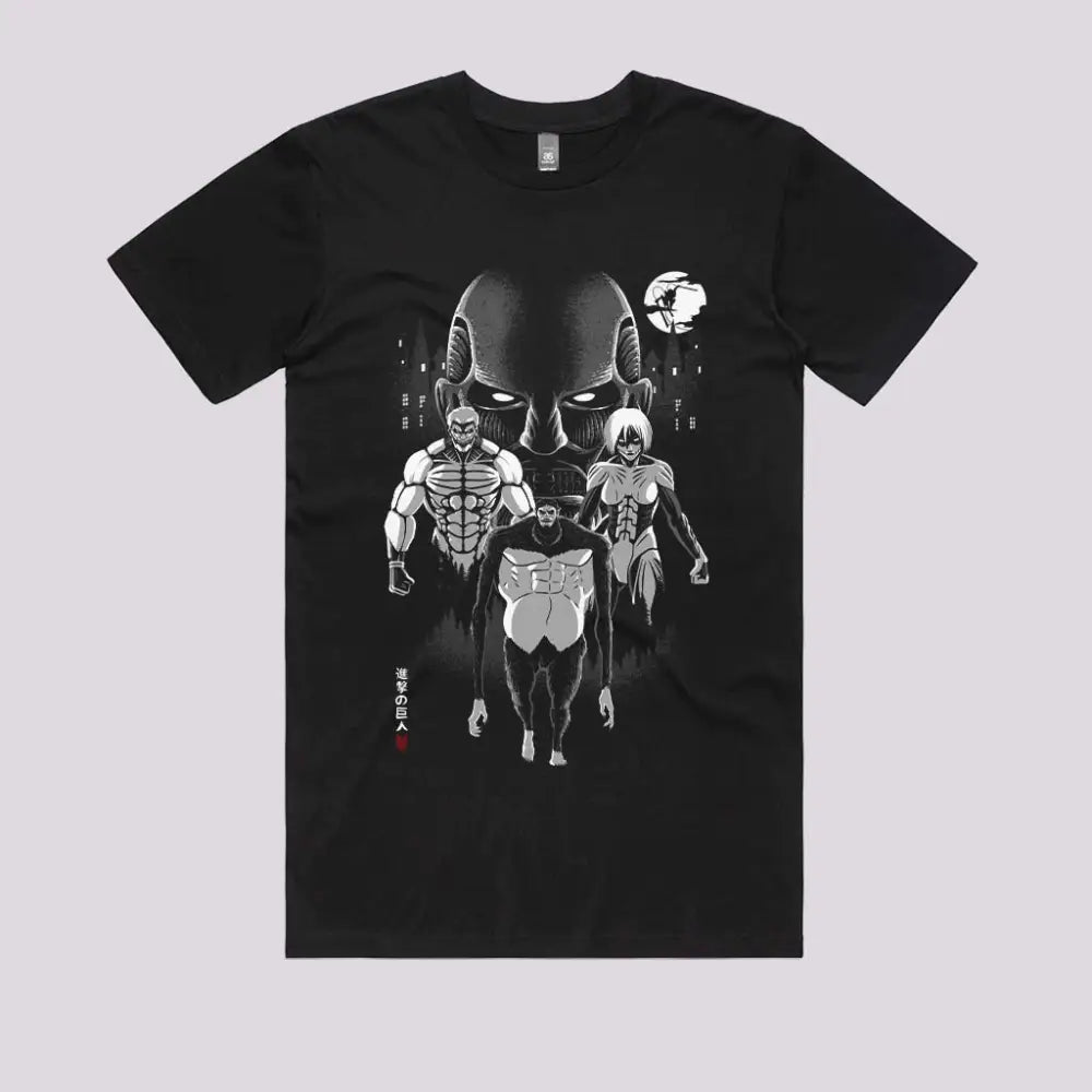 The Titans T-Shirt | Anime T-Shirts