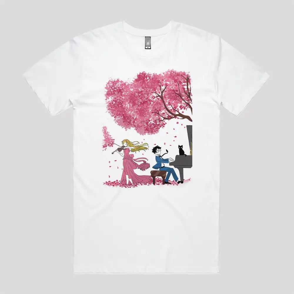 The Violinist and The Pianist T-Shirt | Anime T-Shirts