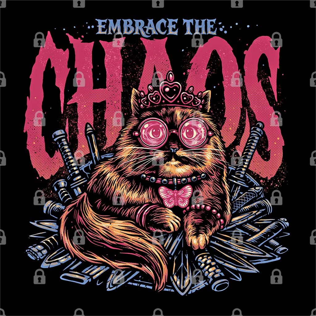 The Cat and The Chaos T-Shirt
