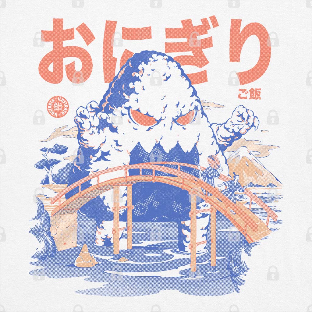 The Great Onigiri Kaiju T-Shirt