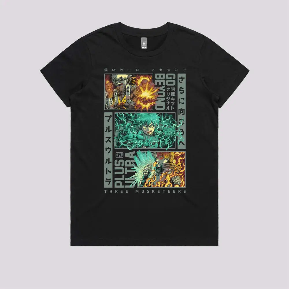 Three Musketeers T-Shirt | Anime T-Shirts