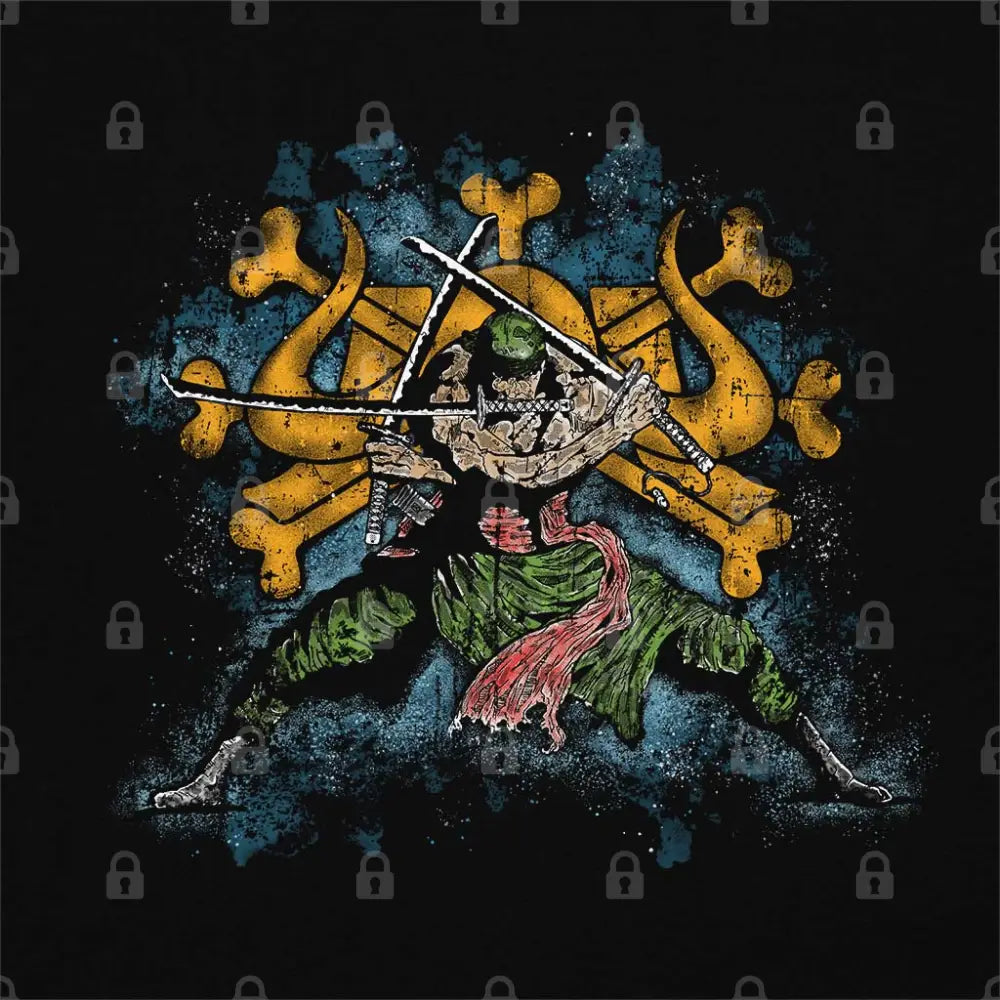 Three Swords Zoro T-Shirt | Anime T-Shirts