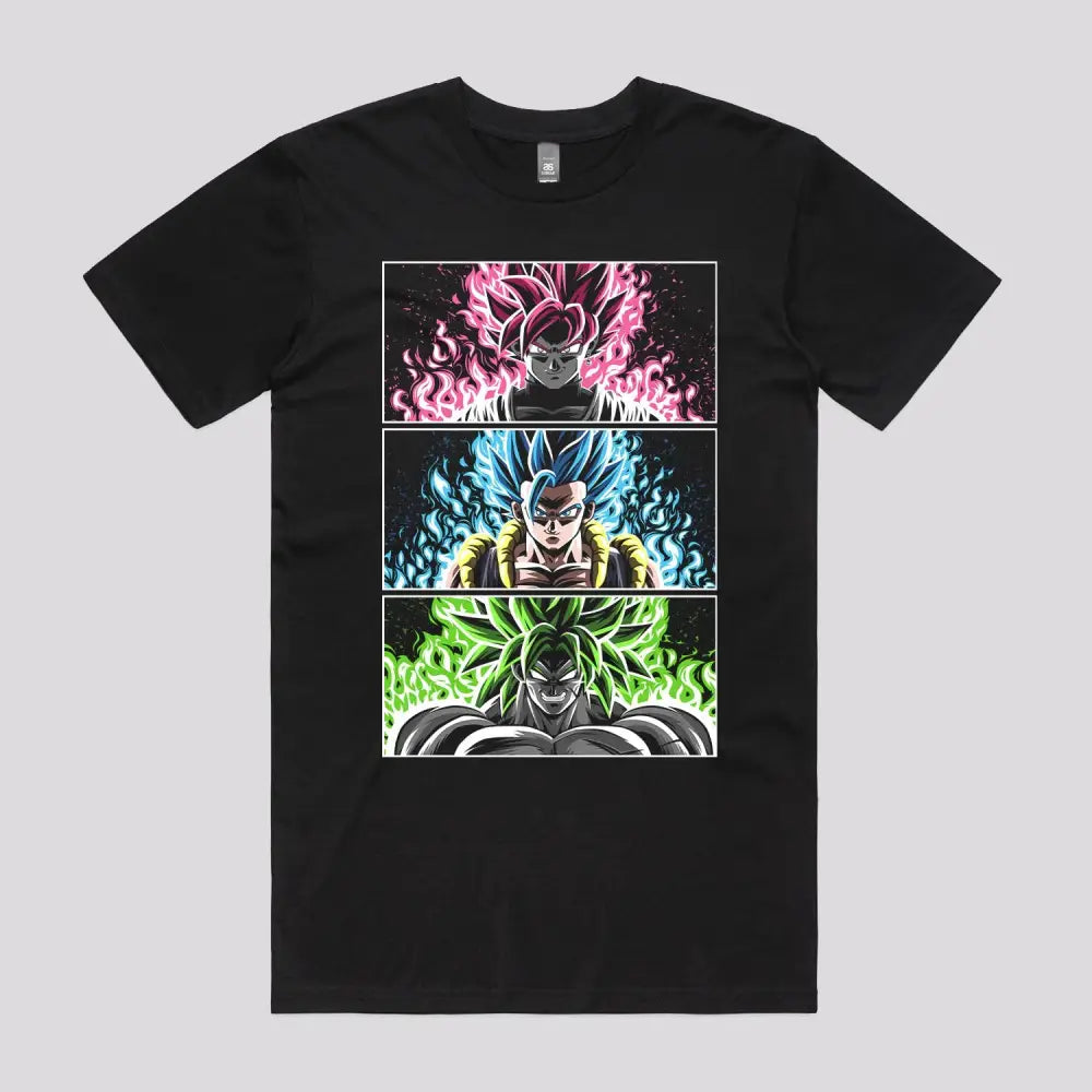 Three Warriors T-Shirt | Anime T-Shirts