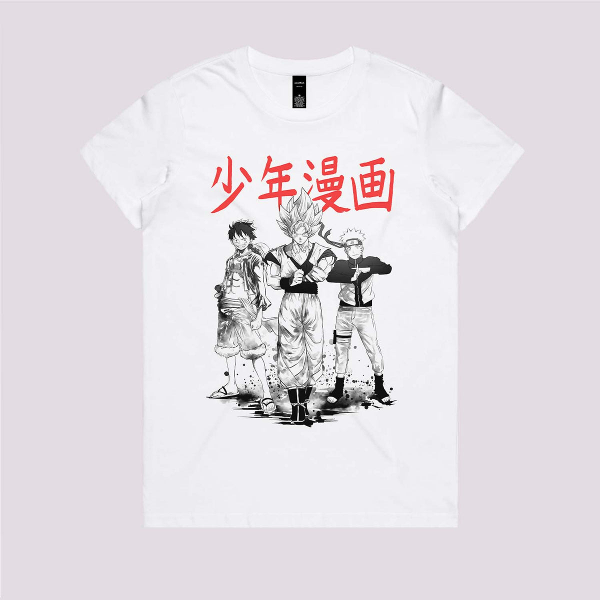 Three Anime Heroes T-Shirt