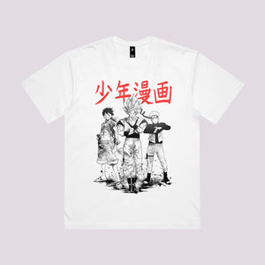 Three Anime Heroes T-Shirt